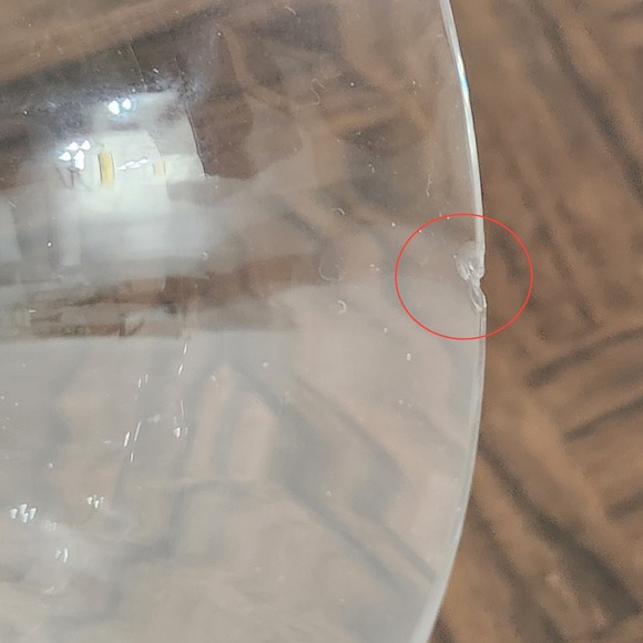 Vintage flare rim ribbed texture champagne glasses - Picture 5 of 7